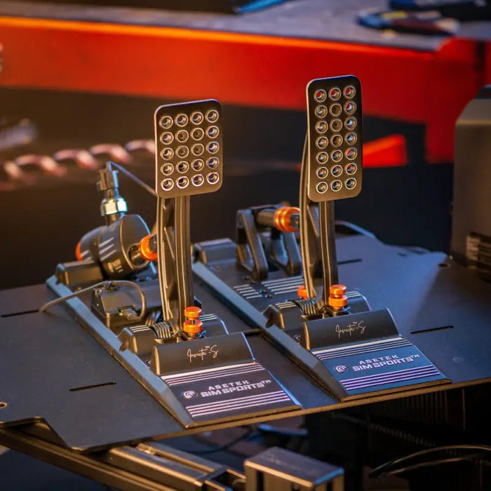 Asetek SimSports INVICTA™ S Series Throttle and Brake Pedals (Ex Return) - Sim Pedals