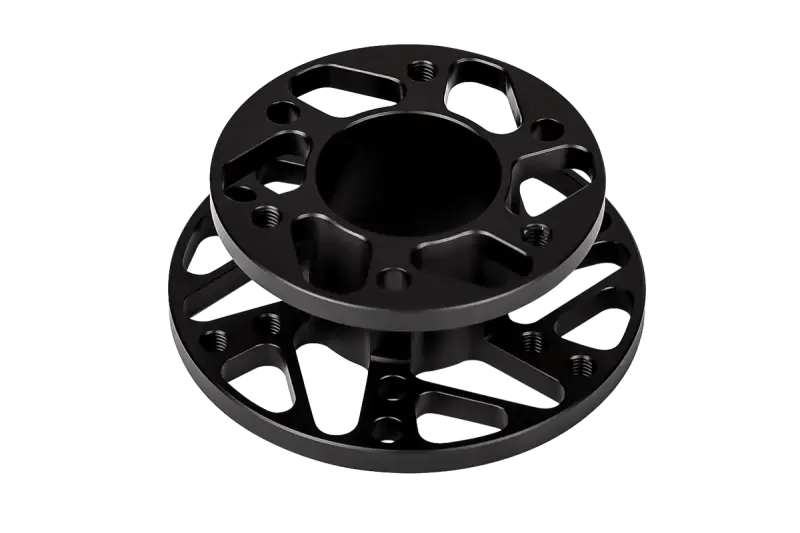 CUBE CONTROLS F-CORE FORMULA SIM RACING STEERING WHEEL - Black Hub / PADDLES 2 + (Aluminium) - Steering Wheel