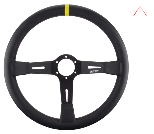 LTEC - 3 Spaaks Leer 90mm Diep - Steering Wheel