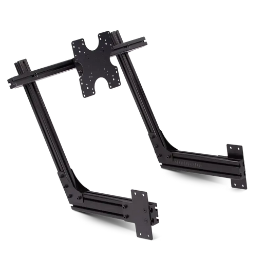 NEXT LEVEL RACING - ELITE DIRECT MONITOR MOUNT – BLACK EDITION - front view