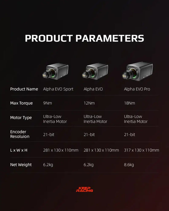 Simagic Alpha EVO 12nm - Direct Drive Wheel Base - Direct Drive Wheel Base