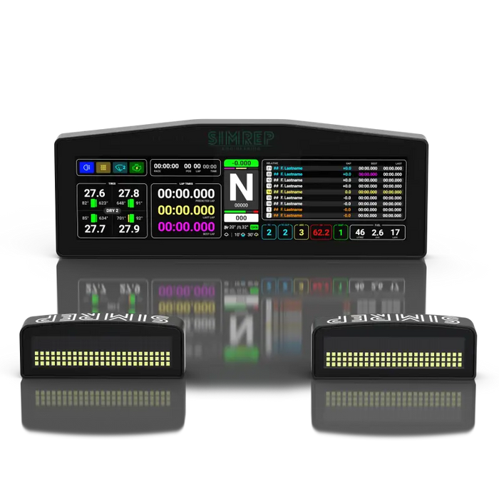 SimRep DDUXX1 Sim Dashboard - Data Display (DDU)