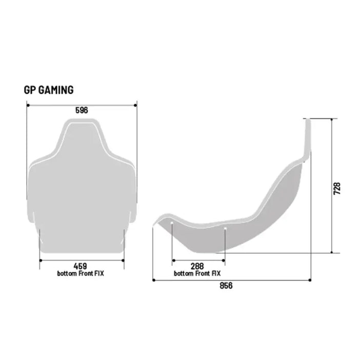 SPARCO GP GAMING Race Chair - Bucket seat