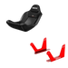 SPARCO GP GAMING Race Chair - Seat Bracket / Black Leather - Bucket seat