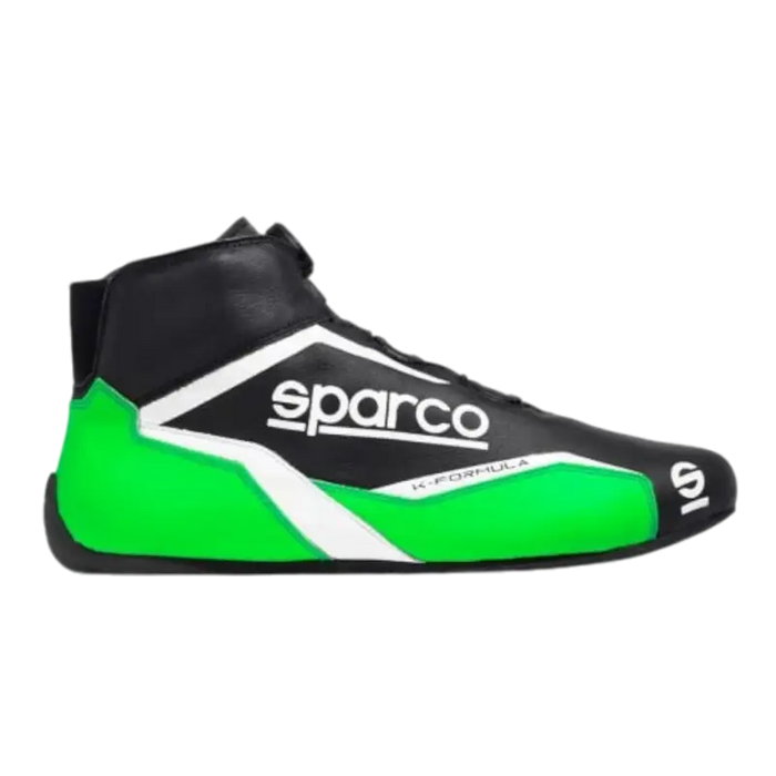 SPARCO K-FORMULA Shoes for Karting - Black / Green / 32 - Shoes
