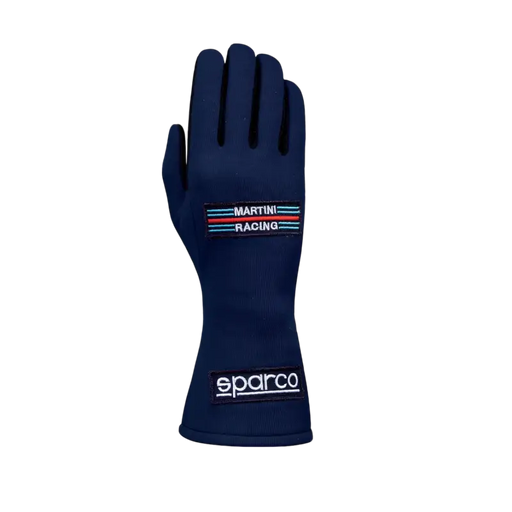 SPARCO LAND CLASSIC MARTINI GLOVES - Blue / 8 - Racing Gloves