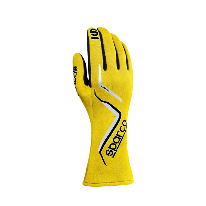 SPARCO LAND GLOVES - Yellow / 8 - Racing Gloves