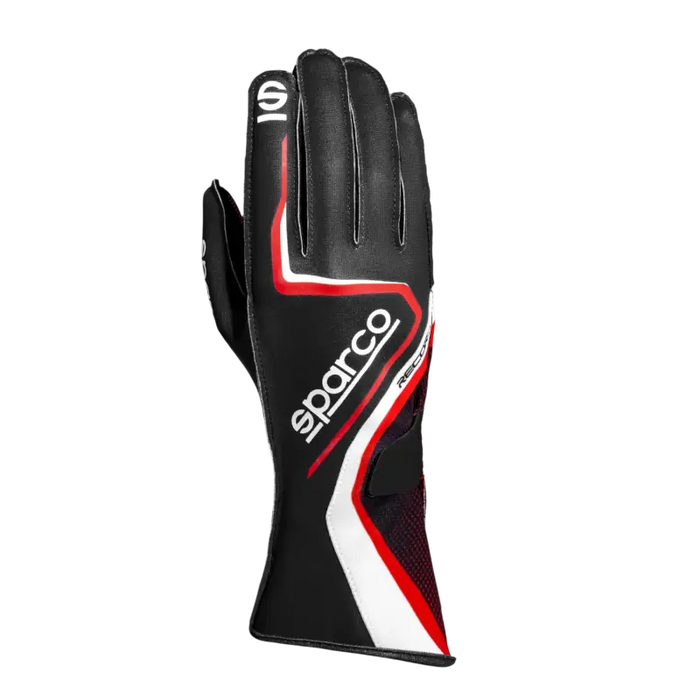 SPARCO RECORD FOR KARTING - Black / Red / 7 - Karting Gloves